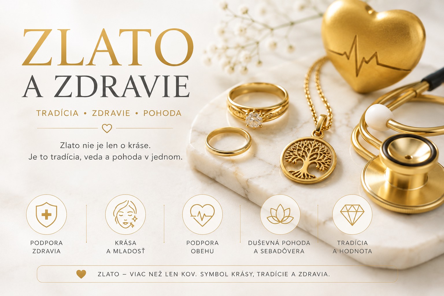 Zlato a zdravotné účinky